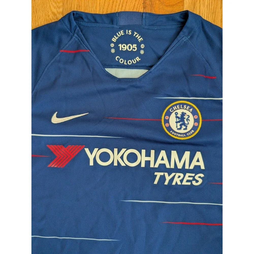 Chelsea 2018/2019 Nike Home Youth Boys Kids Medium Soccer Jersey Soccer Shirt